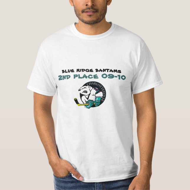 2nd ställe för blåttkantbantams tee (Framsida)