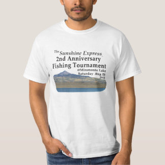 2nd T-tröja för årsdagfisketourney Tee Shirt