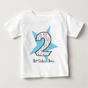 2nd T-tröja för stjärna för Tee