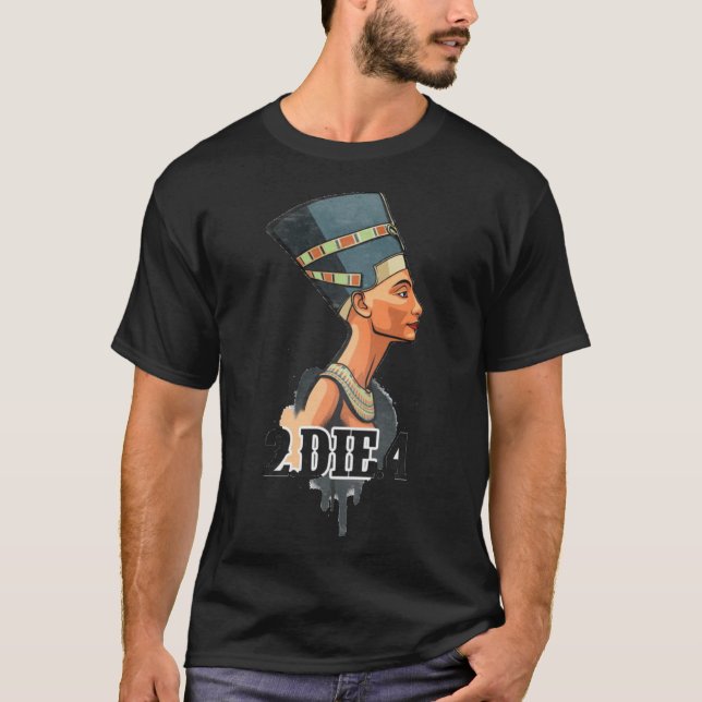 2Pac Egyptian Tattoo Essential  T Shirt (Framsida)