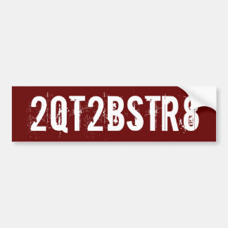 2QT2BSTR8 - - stil #2 Bildekal