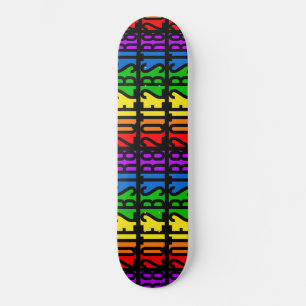 2QTE2BSTR8-skateboard Skateboard Bräda 20 Cm
