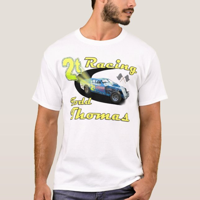 2t tävlings- design #1 tee shirt (Framsida)
