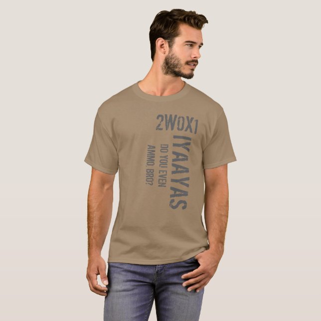 2W0X1 IYAAYAS T SHIRT (Hel framsida)