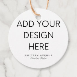 2x2" Cirkulär Etikettutskrift Gåvor Etiketter