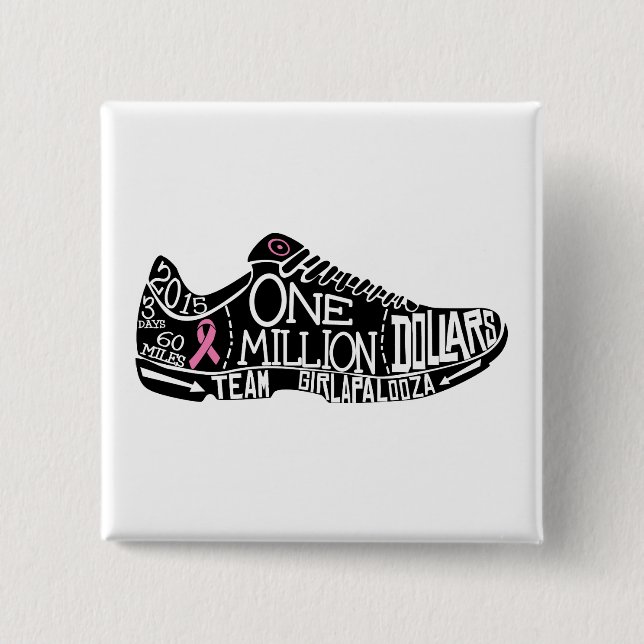 2x2" Square knäppas Knapp (Framsida)