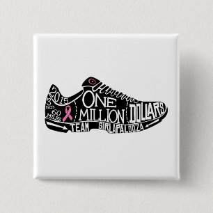 2x2" Square knäppas Knapp