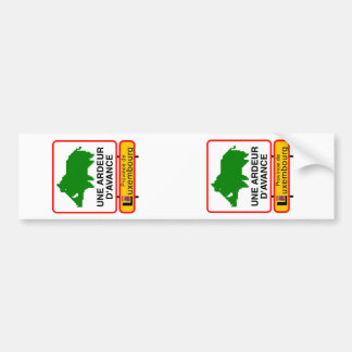 2x STICKER VOITURE ajustables (immatriculation) Bildekal