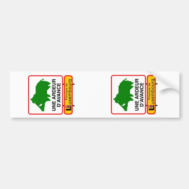 2x STICKER VOITURE ajustables (immatriculation) Bildekal (Framsidan)