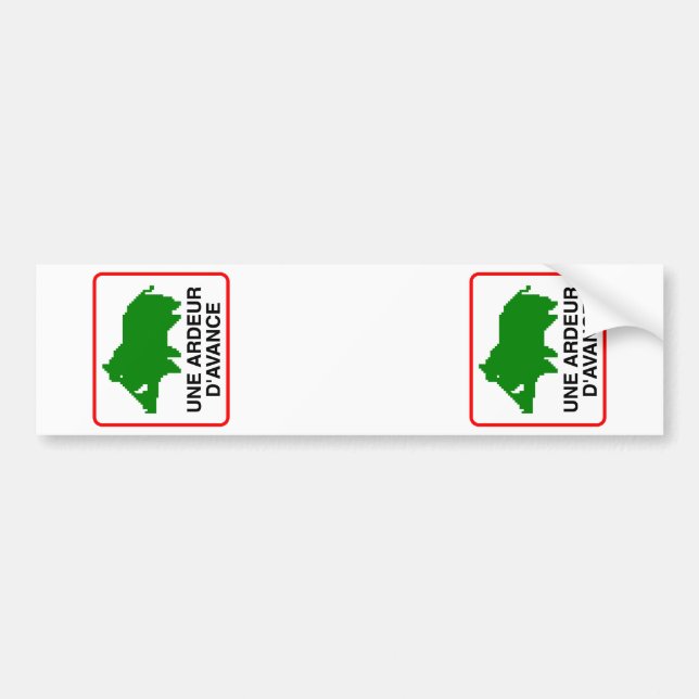 2x STICKER VOITURE SANGLIER ajustables (immatri.) Bildekal (Framsidan)