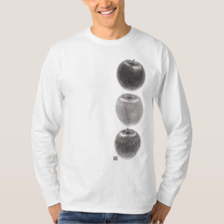 3個のりんご　縦 T SHIRT