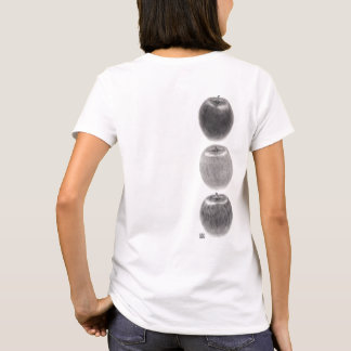 3個のりんご　縦 T SHIRT