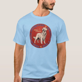3000 Stark Röda Cirkel T Shirt