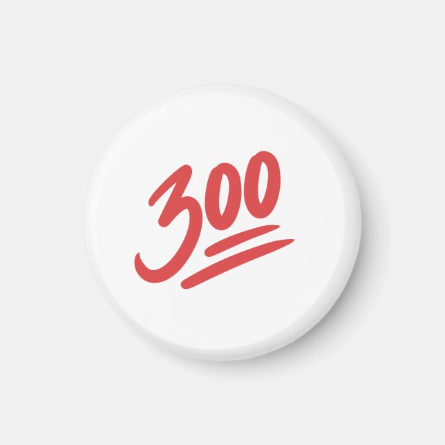 300 Emoji | Spelpoäng för Perfekt Magnet (Framsidan)