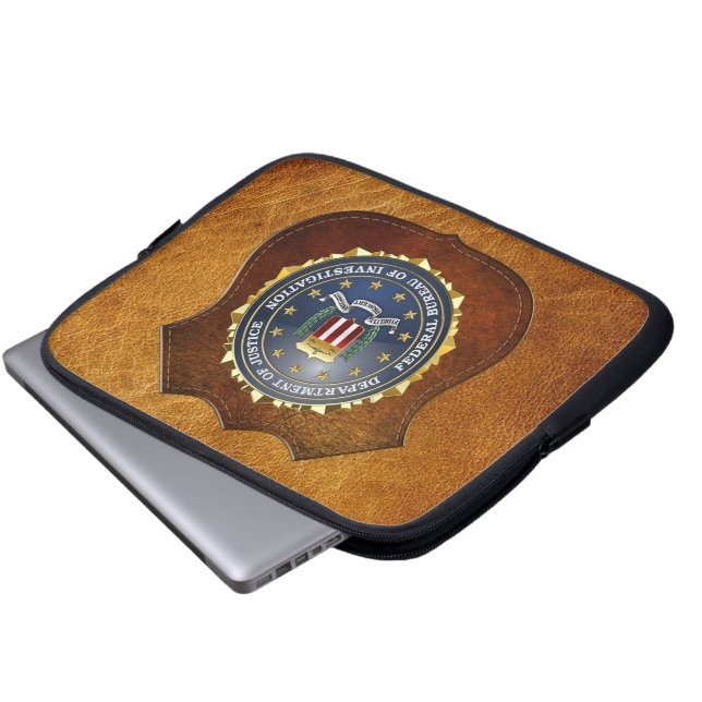 [300] Fbi-sakkunnigupplaga Laptop Sleeve (Framre botten)