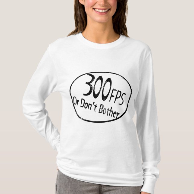 300 FPS T SHIRT (Framsida)