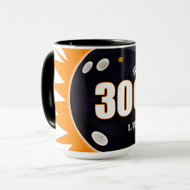 300 Game Orange & Black, med avkall tid, Mugg