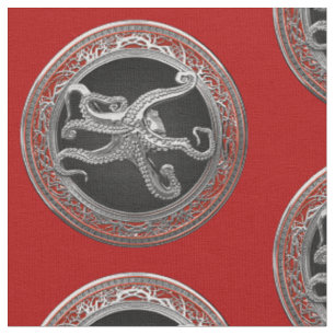 [300] Helig Silver Octopus i defensiv post Tyg