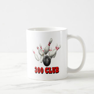 300 klubbbowling kaffemugg