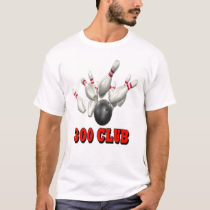 300 klubbbowling tee shirt