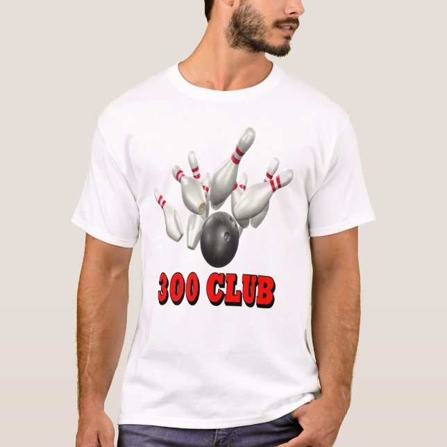 300 klubbbowling tee shirt (Framsida)