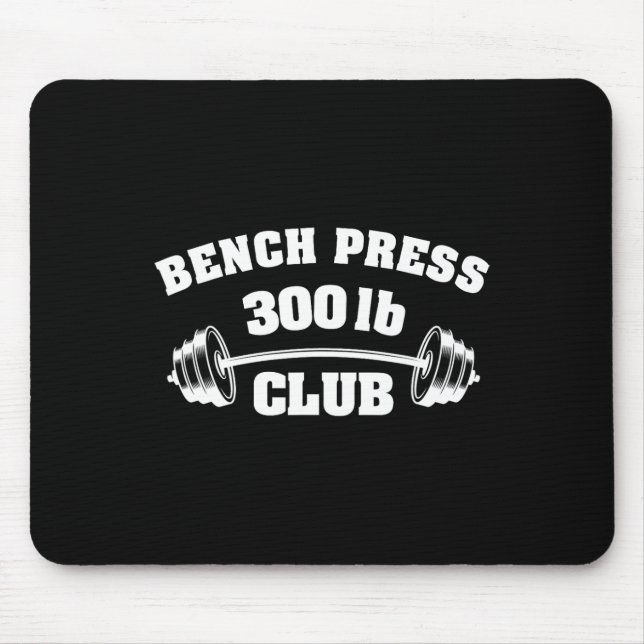 300 Lbs Pound Bench Press Club Gym Weightlifting P Musmatta (Framsidan)