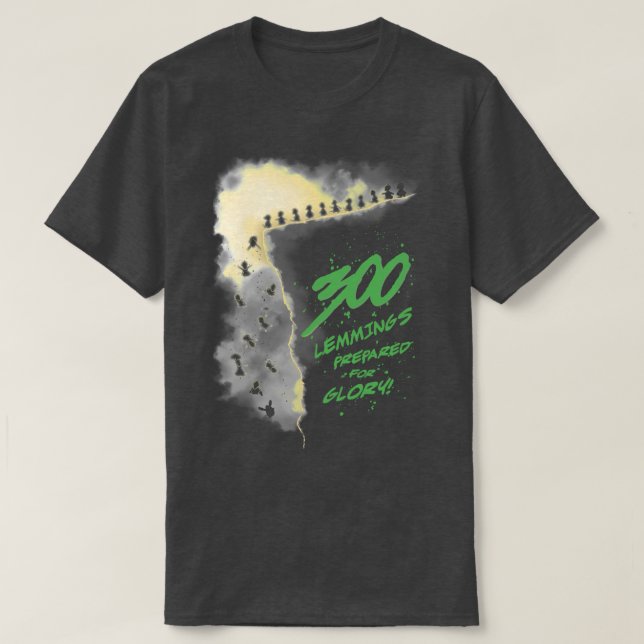 300 Lemmings T Shirt (Design framsida)