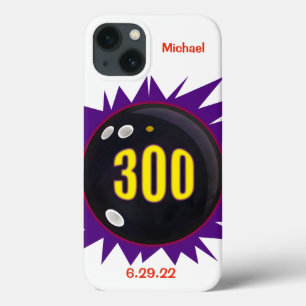 300-Lila för spel, svart och röd telefonväska