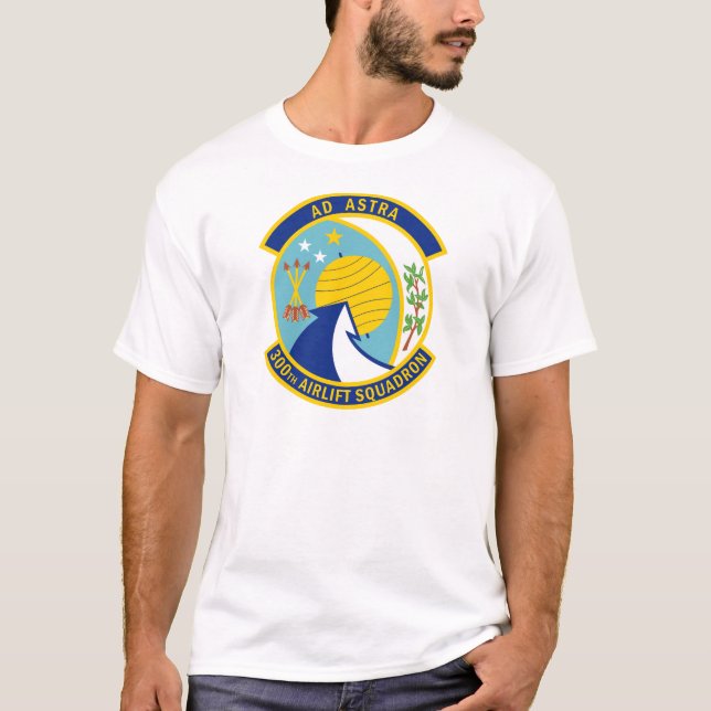 300. Luftbroskvadron - annonsen Astra - till T-shirt (Framsida)