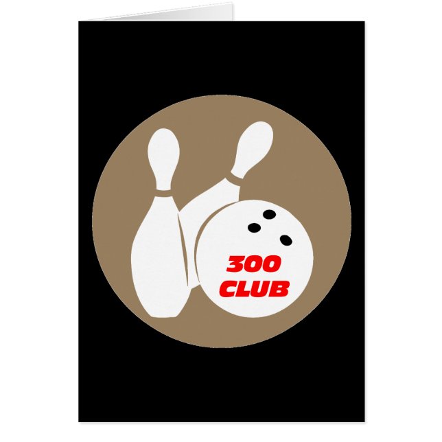 300 som bowlar hälsningskort (Framsidan)