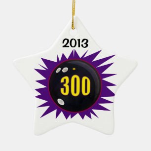 300 spel julgransprydnad keramik