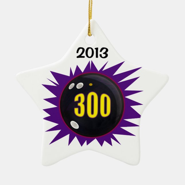 300 spel julgransprydnad keramik (Framsidan)