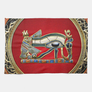 [300] Treasure Trove: Öga i Horus Kökshandduk