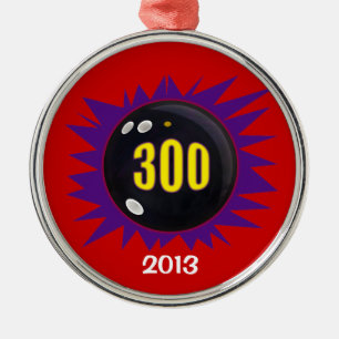 300 vilt, med datum, julgransprydnad metall