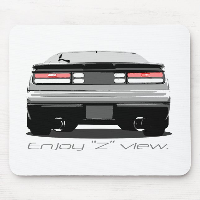 300zx "tycker om Z beskådar. ", Musmatta (Framsidan)