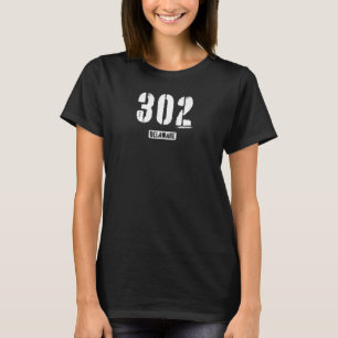 302 Delaware Rough Stencil Design_14 T Shirt