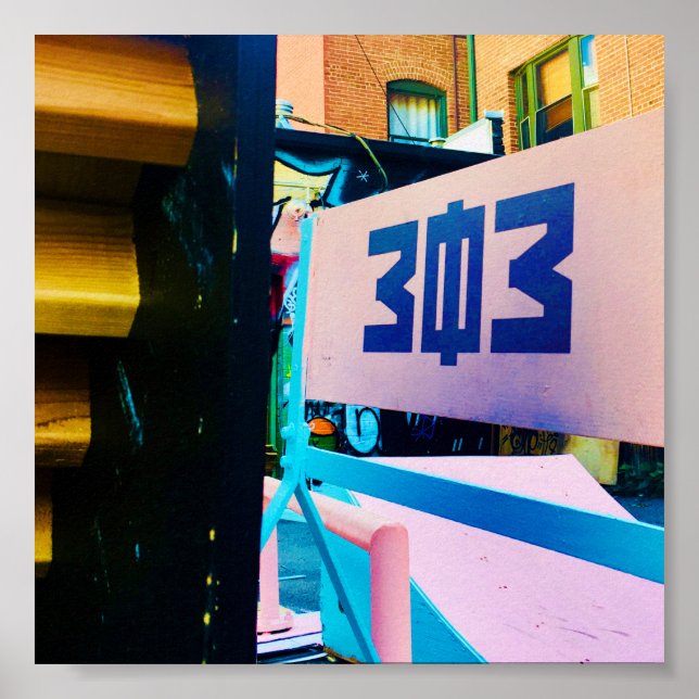 303 colfax colorado alley poster (Framsidan)