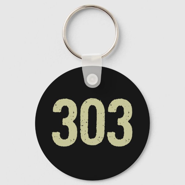 303 Syd-nyckelkedja Nyckelring (Framsida)
