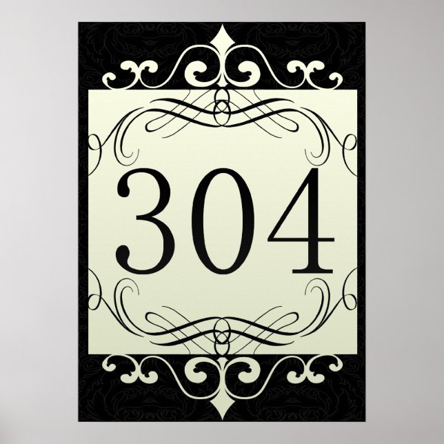 304 Områdeskod Poster (Framsidan)