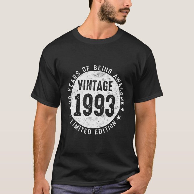 30 1993 Edition T Shirt (Framsida)