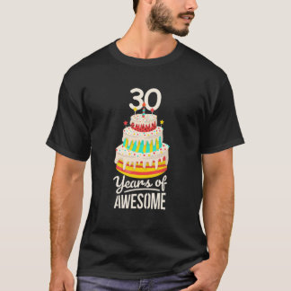 30 år av Fantastisk-kummel för en period av T Shirt