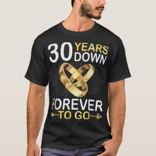 30 år för att åka till Lycklig Marry Hu T Shirt