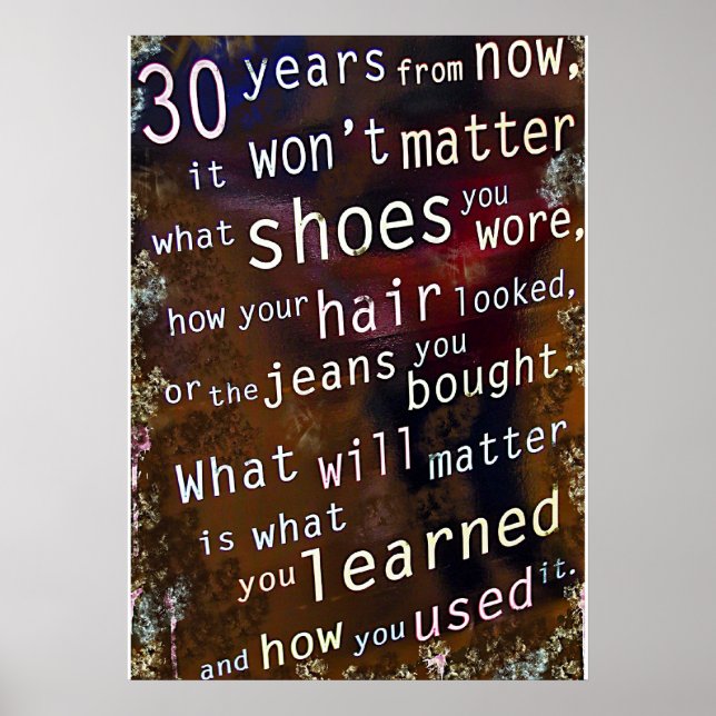 30 år från nu poster (Framsidan)