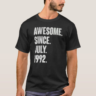 30 år gammal 30års födelsedag Fantastisk sedan jul T Shirt