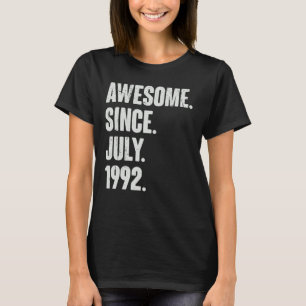 30 år gammal 30års födelsedag Fantastisk sedan jul T Shirt