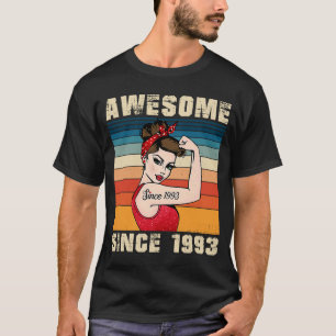30 år gammal Fantastisk sedan 1993 30års födelseda T Shirt