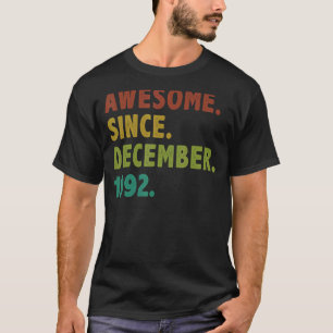 30 år gammal Fantastisk sedan december 1992 30:e f T Shirt
