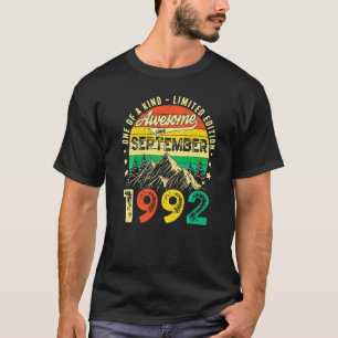 30 år gammal Fantastisk sedan september 1992 30:e T Shirt