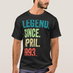30 år gammal förklaring sedan april 1993 30års föd t shirt