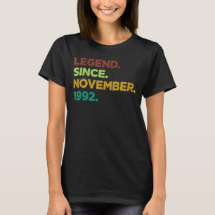 30 år gammal förklaring sedan november 1992 30:e f t shirt